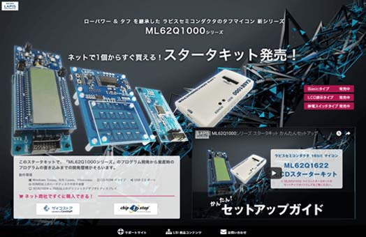 ML62Q1000シリーズ スタータキット