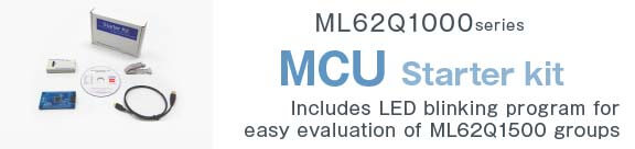 ML62Q1000 MCU starter kit