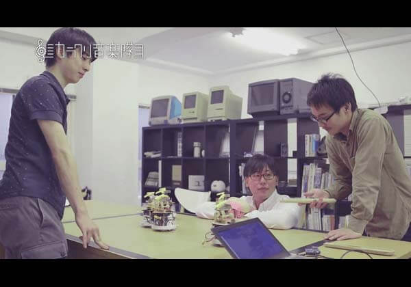 ROHM カラクリ音楽隊 Lazuriteで作る カラクリ演奏ロボット