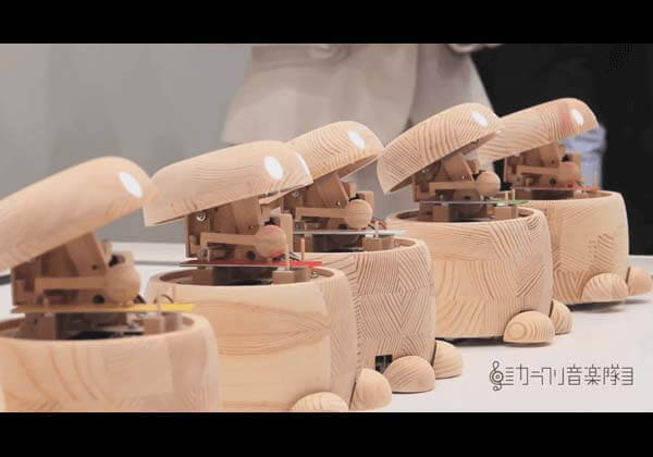 ROHM カラクリ音楽隊 Lazuriteで作る カラクリ演奏ロボット 演奏デモ